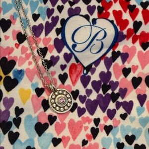 BRIGHTON PEBBLE DOT MEDALI PETITE REVERSIBLE NECKLACE